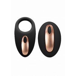 Elegance - Poise - Sett med Vibrerende Penisring og Klitorisvibrator - Fjernkontroll Sort Elegance - Poise - Sett med Vibrerende Penisring og Klitorisvibrator - Fjernkontroll Sort