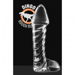 Dinoo - Irritator - Stor Fantasi Dildo med kraftig hode - Transparent