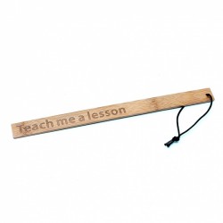 Rimba - Teach Me A Lesson - Bamboo Paddle
