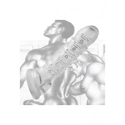Tom Of Finland - Textured Girth Penis Sleeve, Transparent 