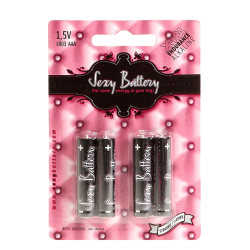 Sexy Battery - Alkaline 4 stk - AAA batterier