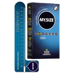 My.Size 49mm, 10 stk kondomer