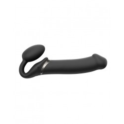 Strap-on-Me - Stroppeløs Strap On med Vibrering - X-Large - Sort Strap-on-Me - Stroppeløs Strap On med Vibrering - X-Large - Sort