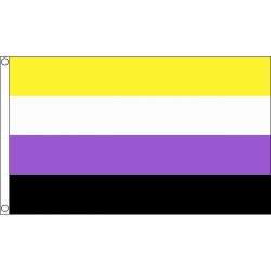Non-Binary Pride Flagg 90cm x 150cm Non-Binary Pride Flagg 90cm x 150cm