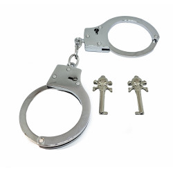 BQS - Håndjern uten sikkerhetsbryter - Med nøkler 