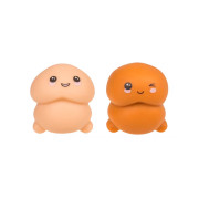 Stretch Willy - klem penis fyllt med sand - Tilfeldig farge 