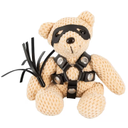 Bad kitty - SM Teddy - Bamse med harness 