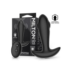 Intoyou - Milton - Dual tapping - Buttplugg med fjernkontroll 