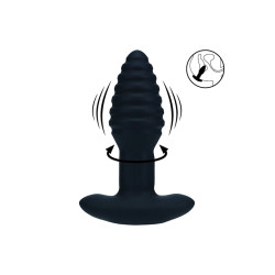 Levelz - 3 - Vibrerende buttplugg med roterende kuler